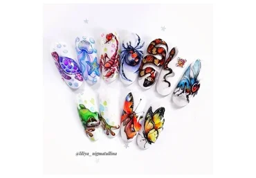 Весенняя акварель, Акварельные пейзажи, Мир Насекомых (Лилия Нигматуллина)