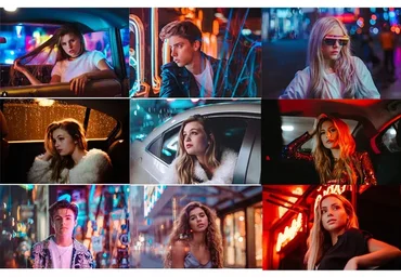 Пресеты для ночных неоновых фото, low light 1, 2 (Derick Freske)