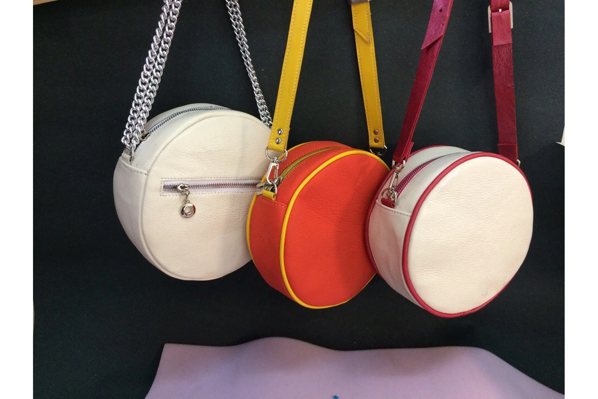 Готовимся к лету ч.2 - Круглая кожаная кросс-боди своими руками (Марина Геннадьевна), фото 1 из 1.