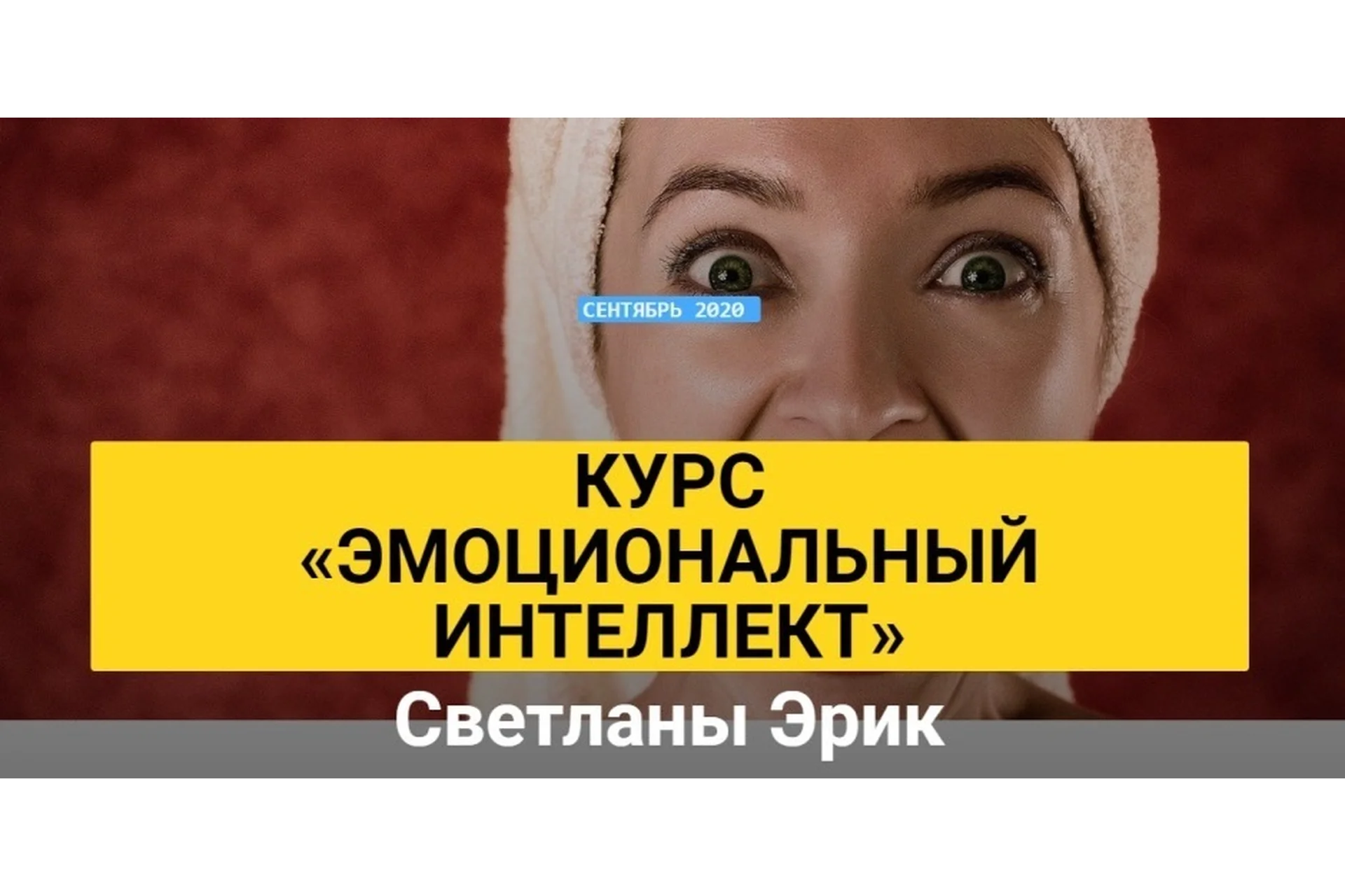 [Институт Марианны Лынской] Эмоциональный интеллект. Сентябрь 2020 (Светлана Эрик), фото 1 из 1.