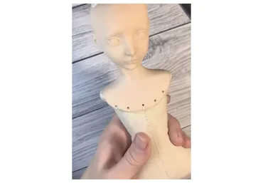 Лепка головы, шеи, рук и ног (Юлия Бобинова)