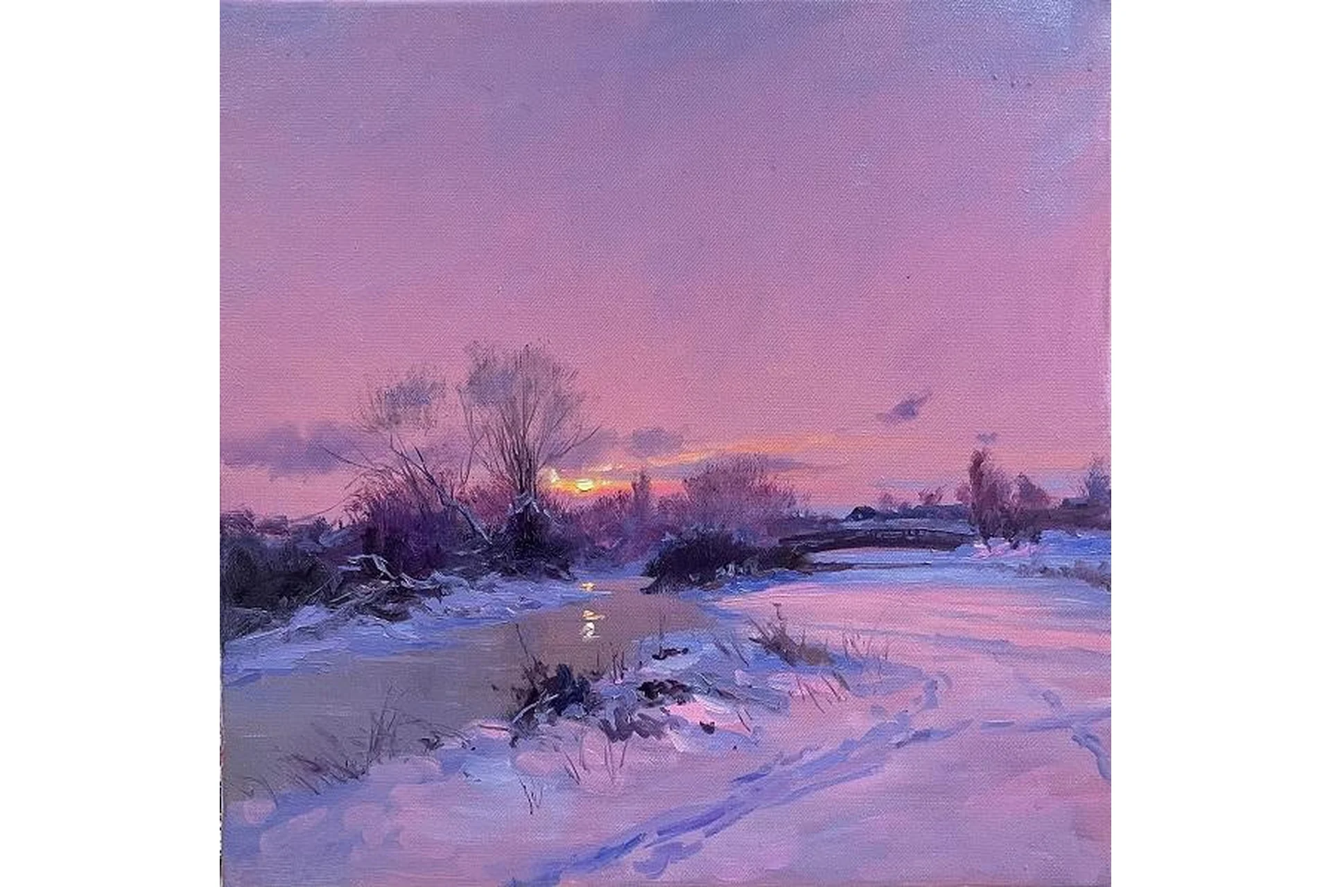 Лиловая зима (Игорь Сахаров), фото 1 из 1.