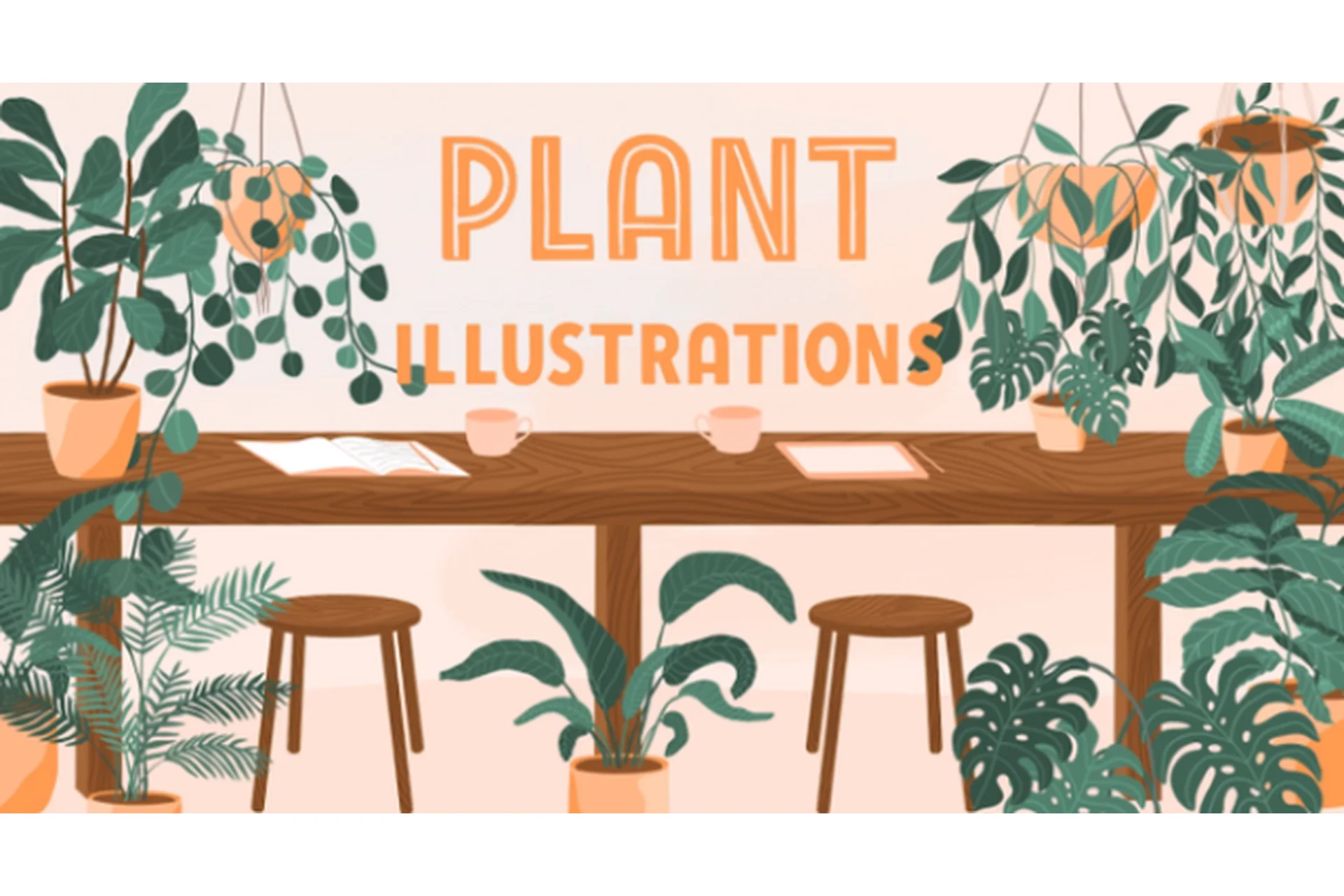 [Liz Kohler Brown] Как красиво нарисовать растения в Procreate | Plant Illustrations in Procreate, фото 1 из 1.