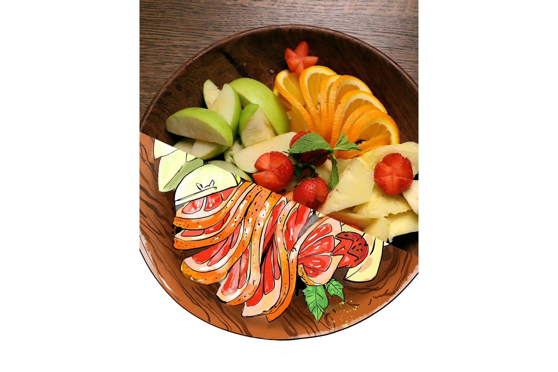 [Miroedova School] Food-иллюстрация (Софья Мироедова), фото 1 из 1.