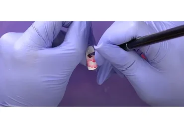 Акварельная роспись плоской кистью. Январь 2019 (Марина Щеглова)