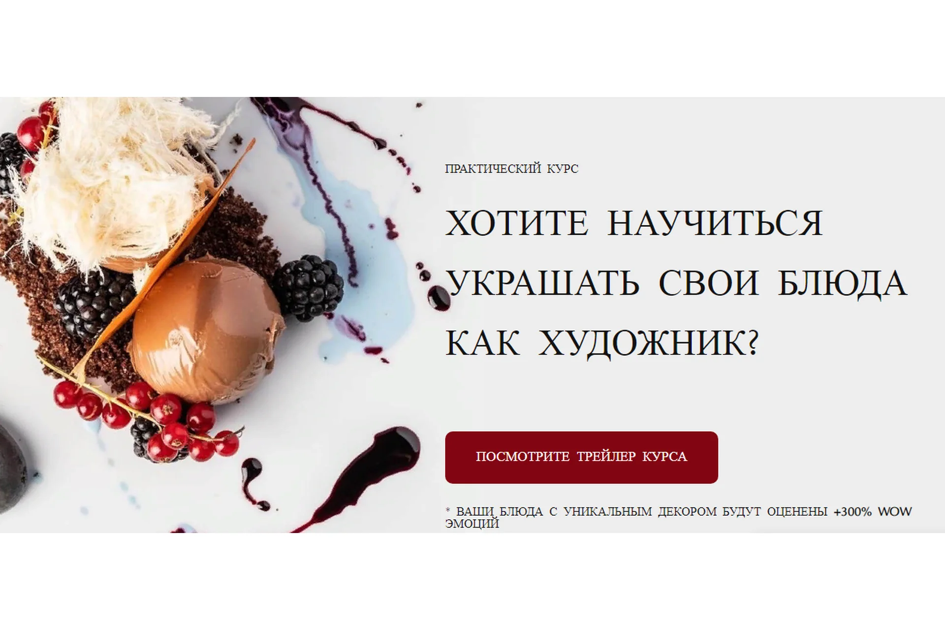 [Molecularmeal] Уникальные техники декора блюд. Тариф: Стандарт (Александр Кожакар), фото 1 из 1.