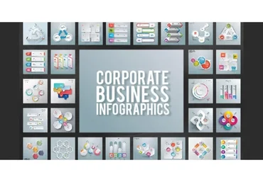 [Сreativefabrica] Corporate Business Infographics Bundle. Пакет деловой инфографики (naem021)