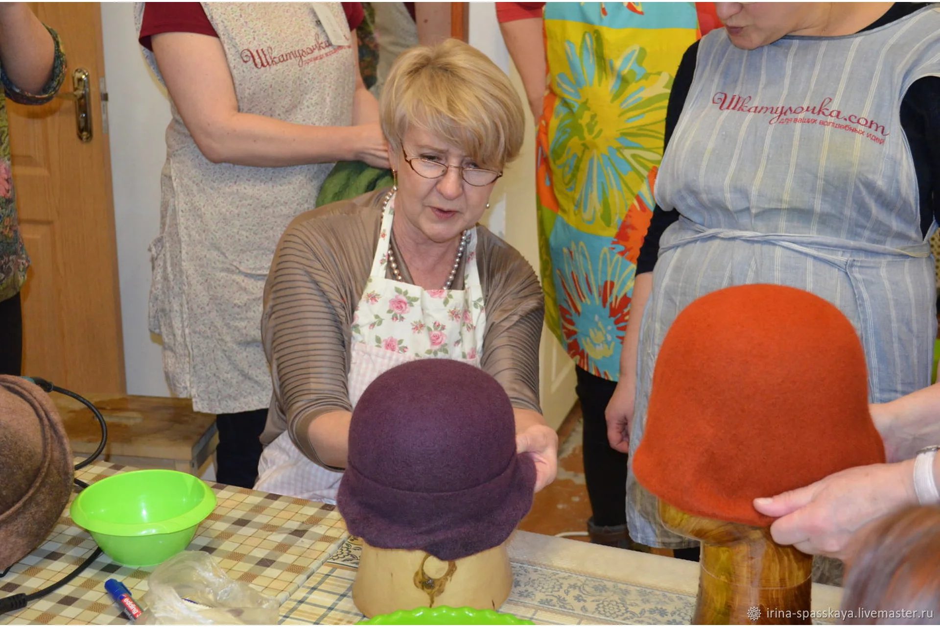 Формовка шляпы из войлока (Ирина Спасская), фото 1 из 1.