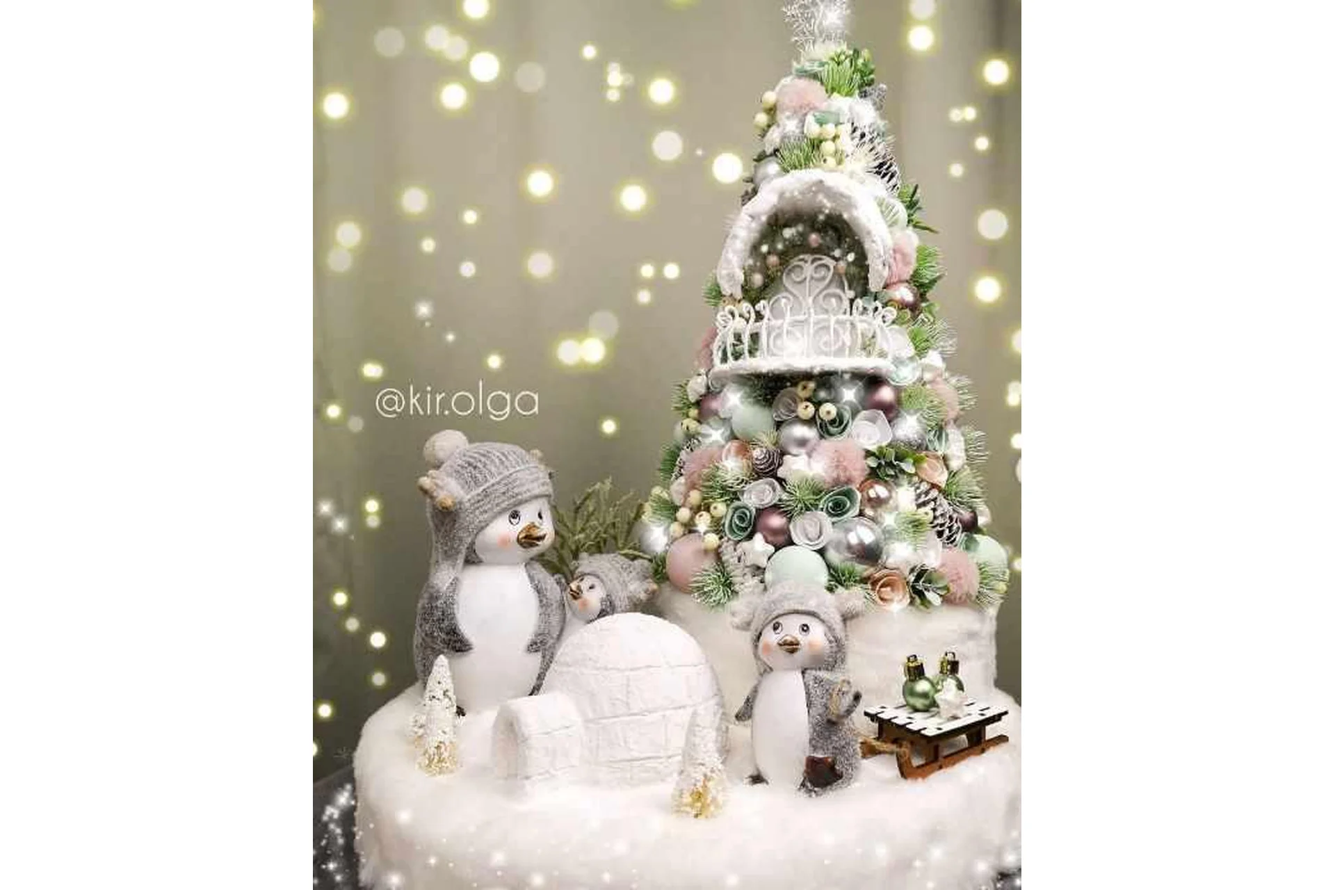 Ёлочка с балконом и двориком (Olga Kir), фото 1 из 1.