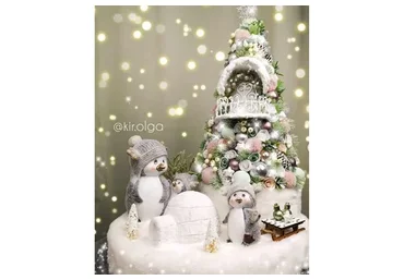 Ёлочка с балконом и двориком (Olga Kir)