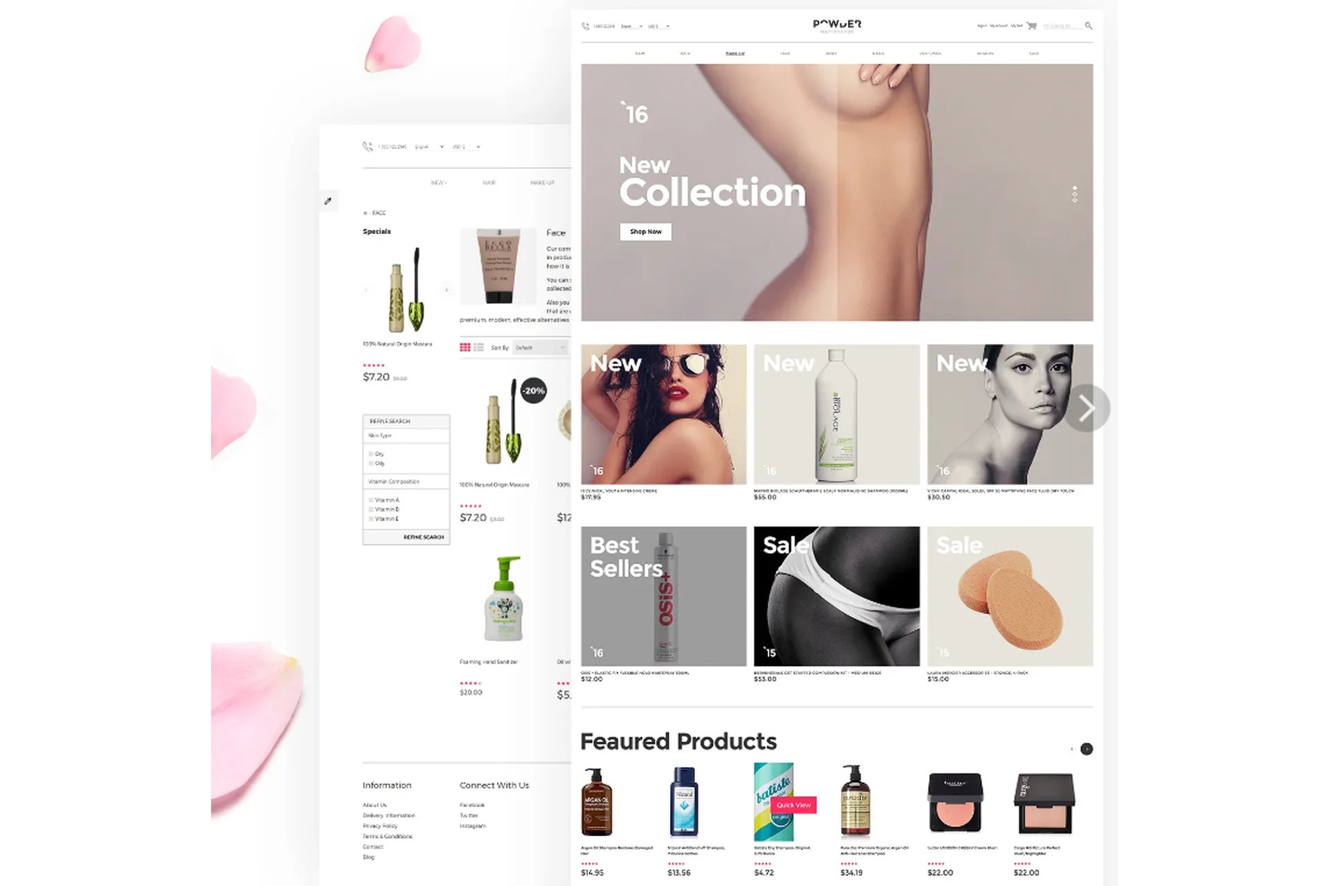 Шаблон Cosmetic для интернет-магазина Opencart 3. Включает 7 тем, фото 1 из 1.