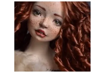 Будуарная кукла из самозатвердевающего пластика (Тоня Надточий)