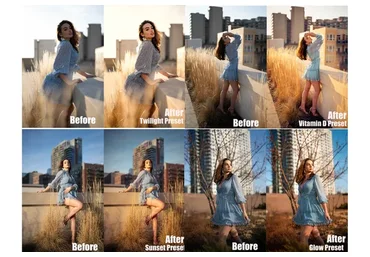 Отличные портретные пресеты. Golden Hour Presets for Lightroom (Manny Ortiz)