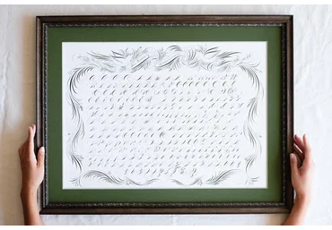 [Nikolietta calligraphy] Курс по каллиграфии Spencerian Script (Варвара Пантелеева)