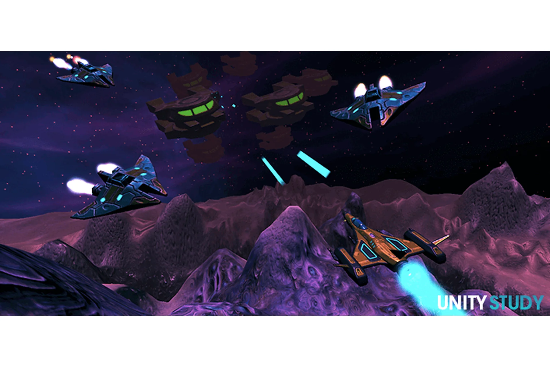 [UnityStudy] Unity углубленный  /  Создаем космический рейл шутер (Богдан Лысенко), фото 1 из 1.