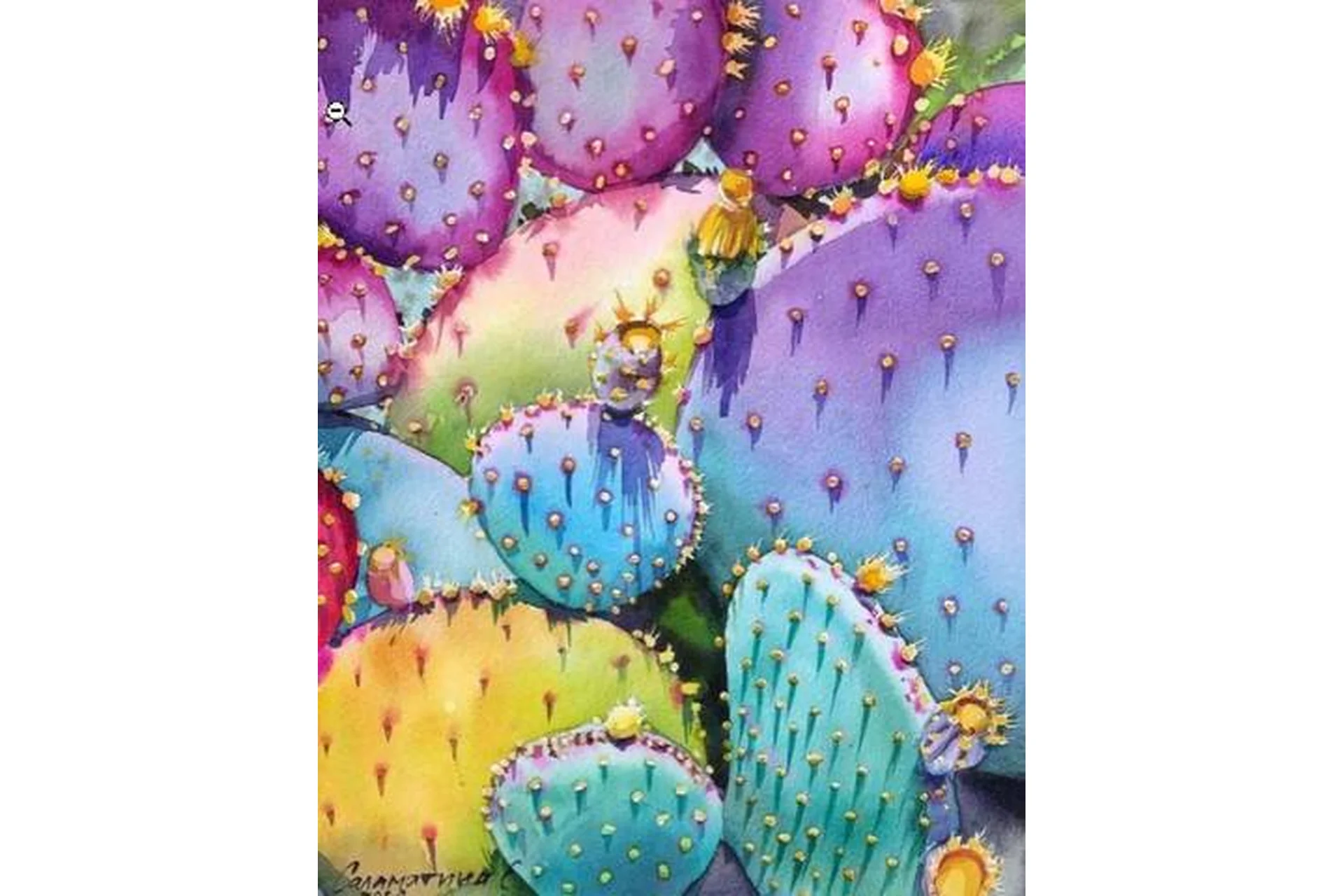 [OneHobby.School] Акварель. Продолжаем рисовать  (Евгения Саламатина), фото 1 из 1.