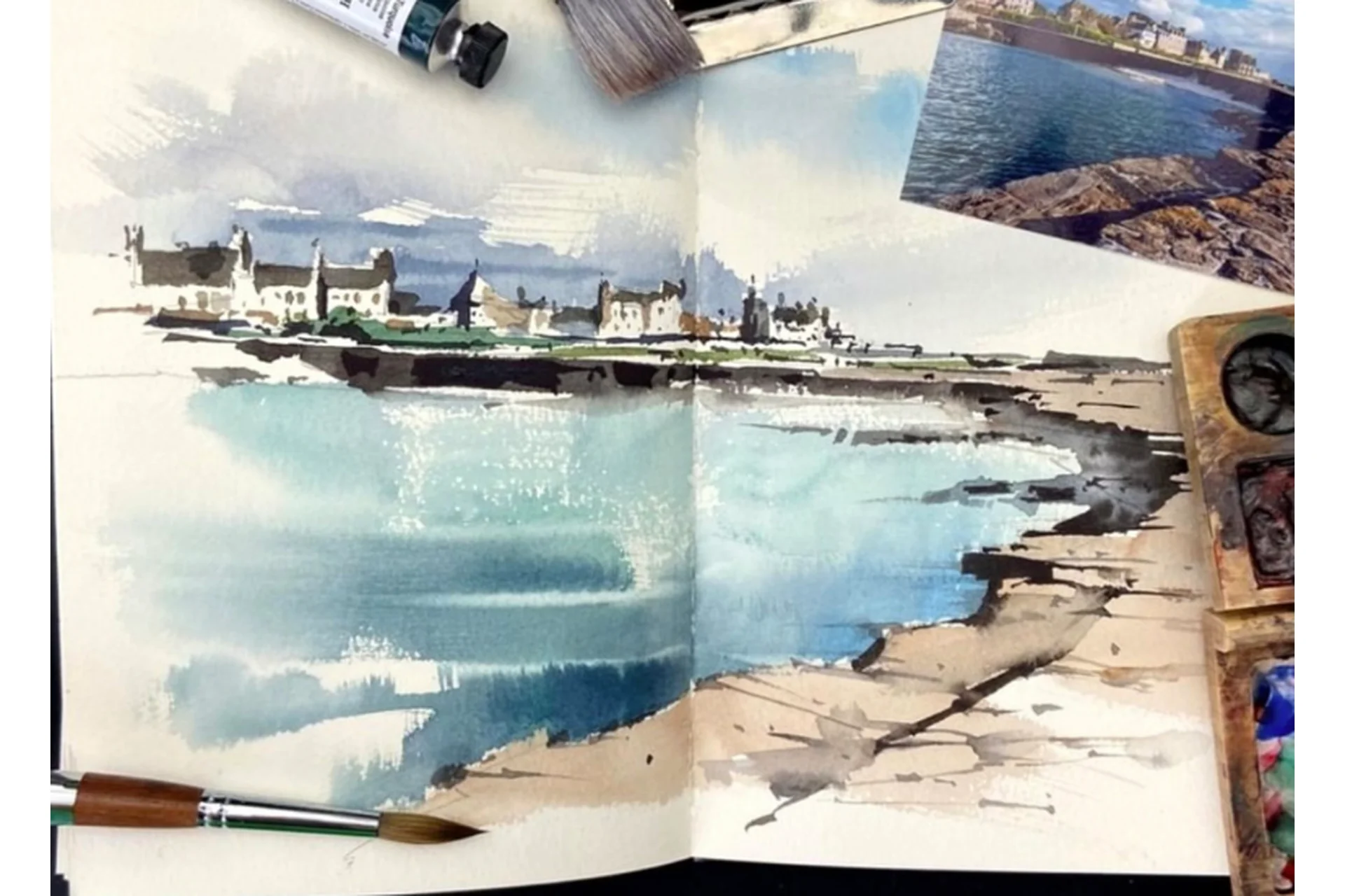 [Арт Причал] Курс по зарисовкам: Как рисовать по своим фото (Михаил Соловьев), фото 1 из 1.