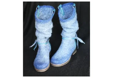 Демисезонные сапожки с жатым голенищем (Алла Халайджи)