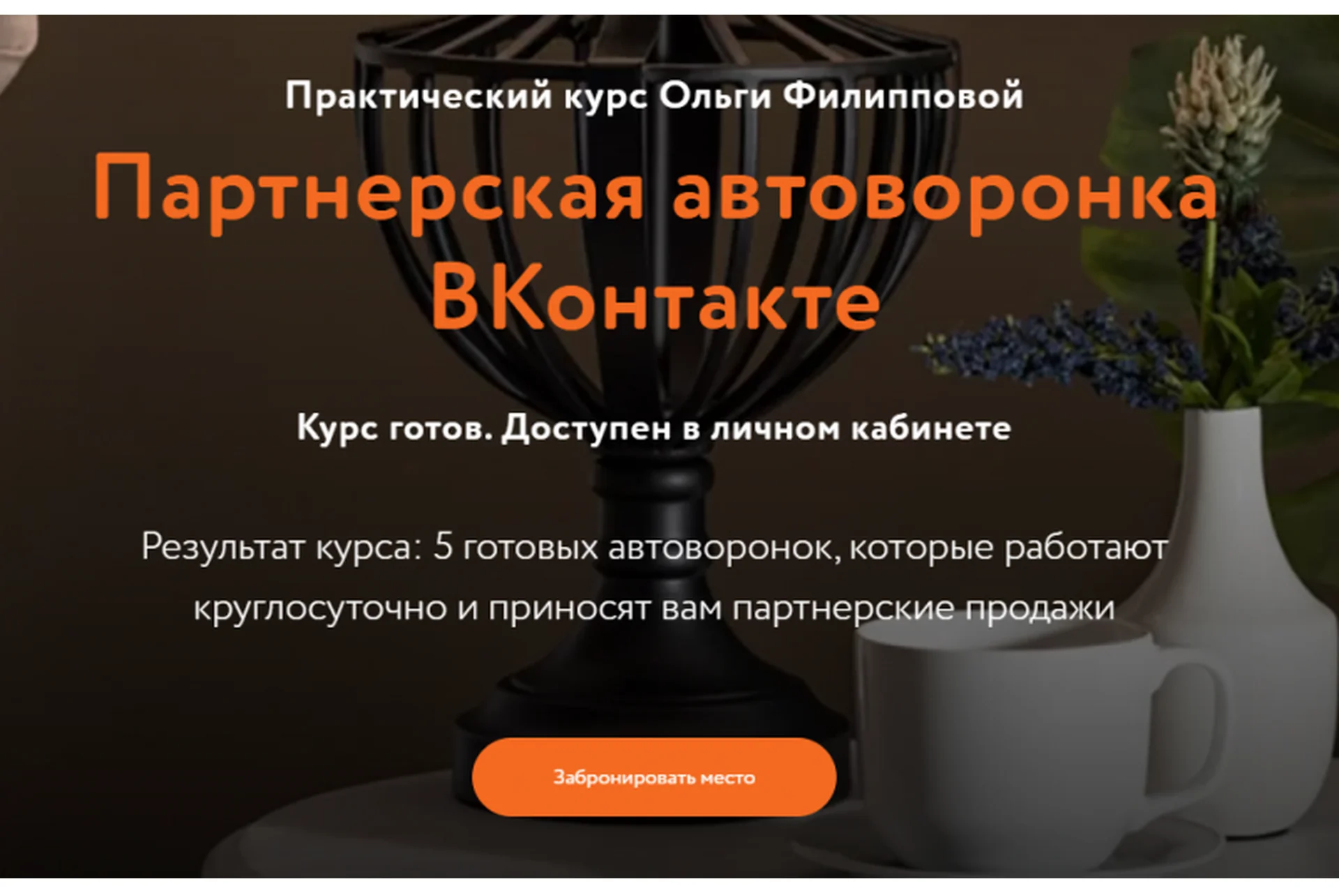 Партнерская автоворонка ВКонтакте. Пакет - Базовый (Ольга Филлипова), фото 1 из 1.