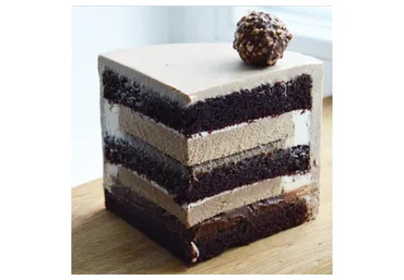 [selfsweets_spb]  Торт «Шоколадный латте». Технологическая карта (Юлия Залесских)