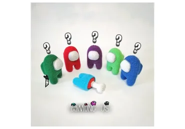 Игрушка крючком по Among us (Оксана Водинова)