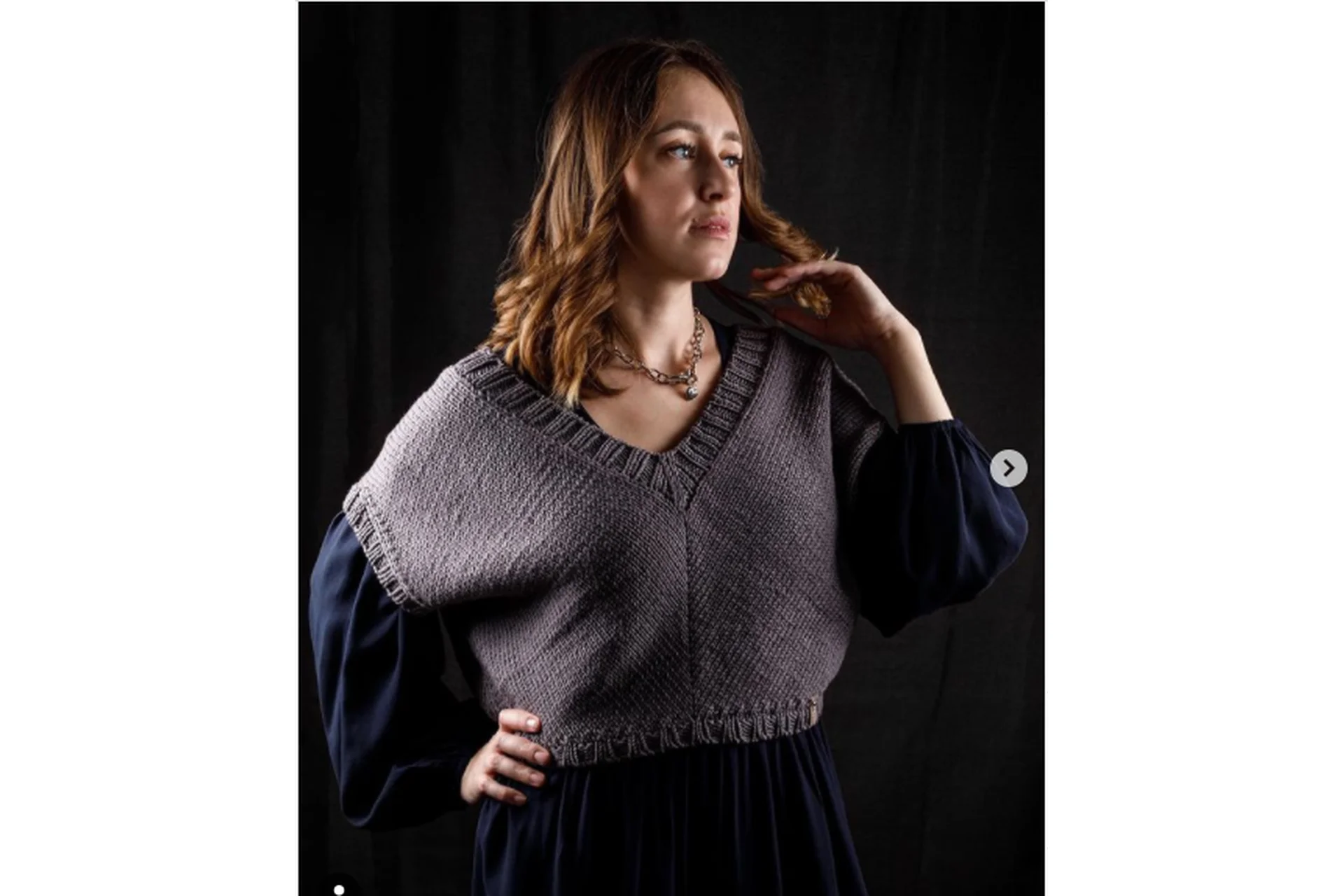 [Dari_knit] Жилет «Fashion Vest» (Дарья Коннова), фото 1 из 1.