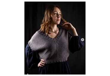 [Dari_knit] Жилет «Fashion Vest» (Дарья Коннова)