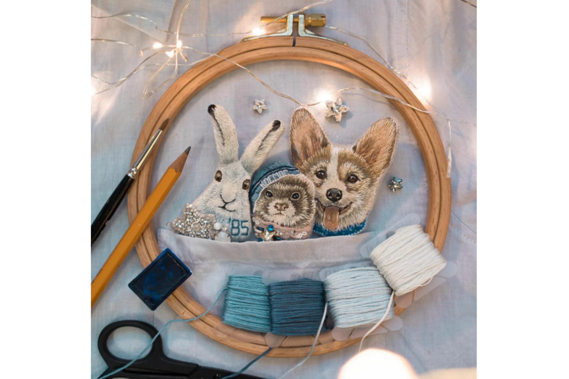 Космические звери: Щенок. Изготовление броши (Алина Берёзкина), фото 1 из 1.