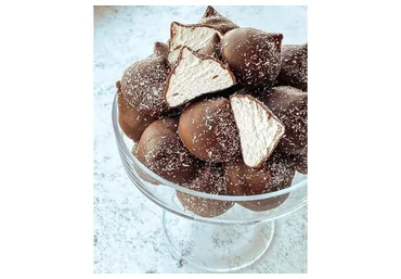 Зефирные бомбы в шоколаде (Ксения Нохрина)