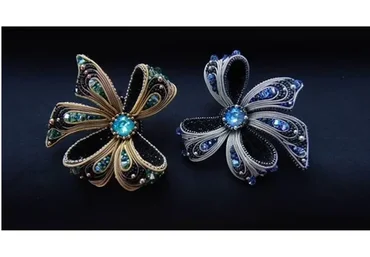 Брошь-бант (Инна Радченко)