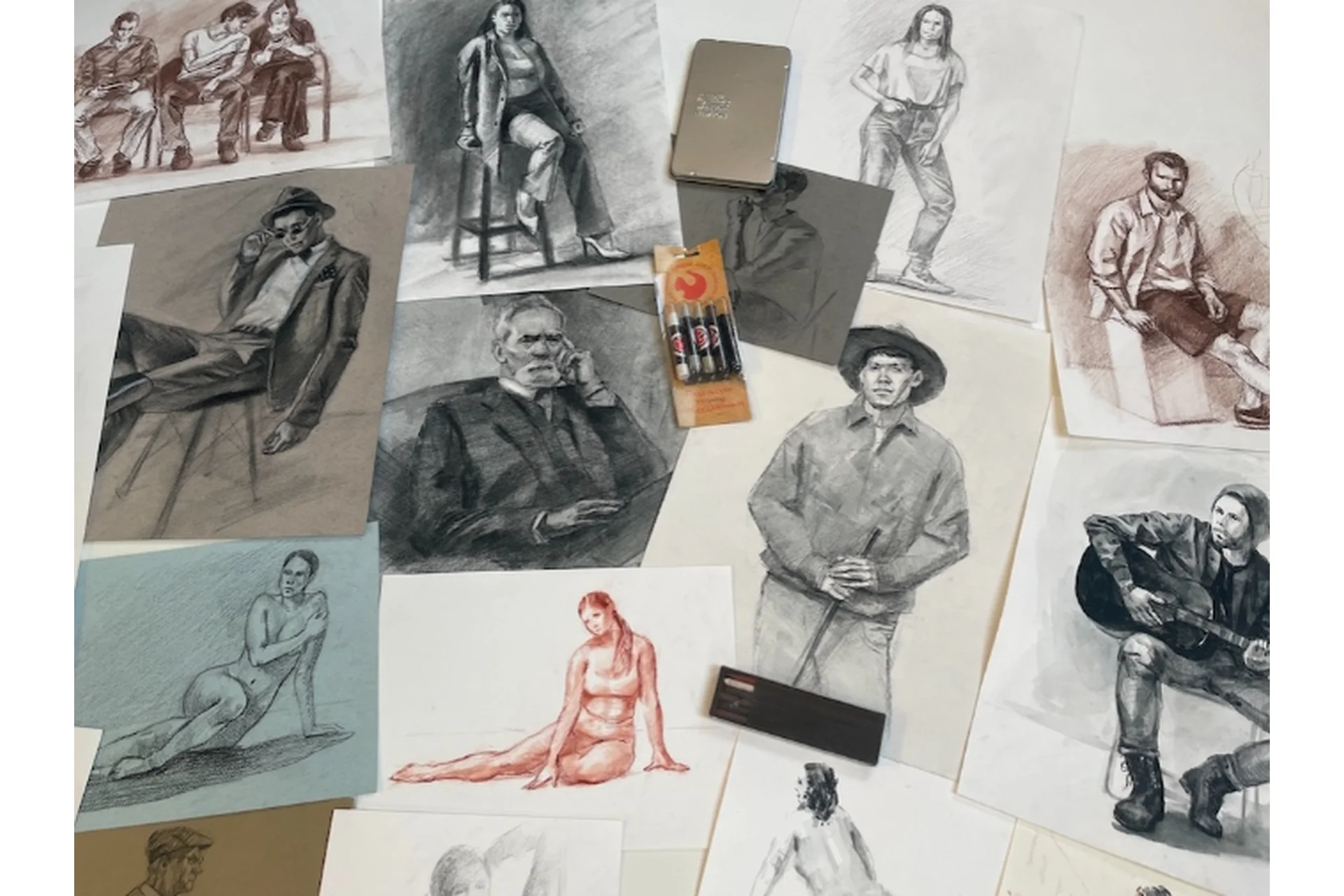 [Художник Online] Фигура человека (Екатерина Бердюгина, Роман Круглов), фото 1 из 1.