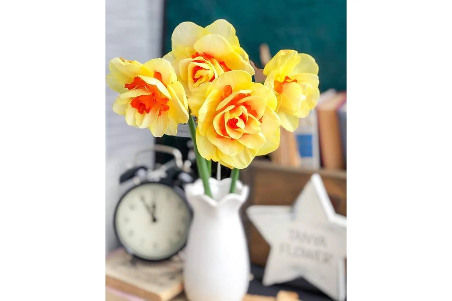 Махровые нарциссы из холодного фарфора (tanyaflower), фото 1 из 1.