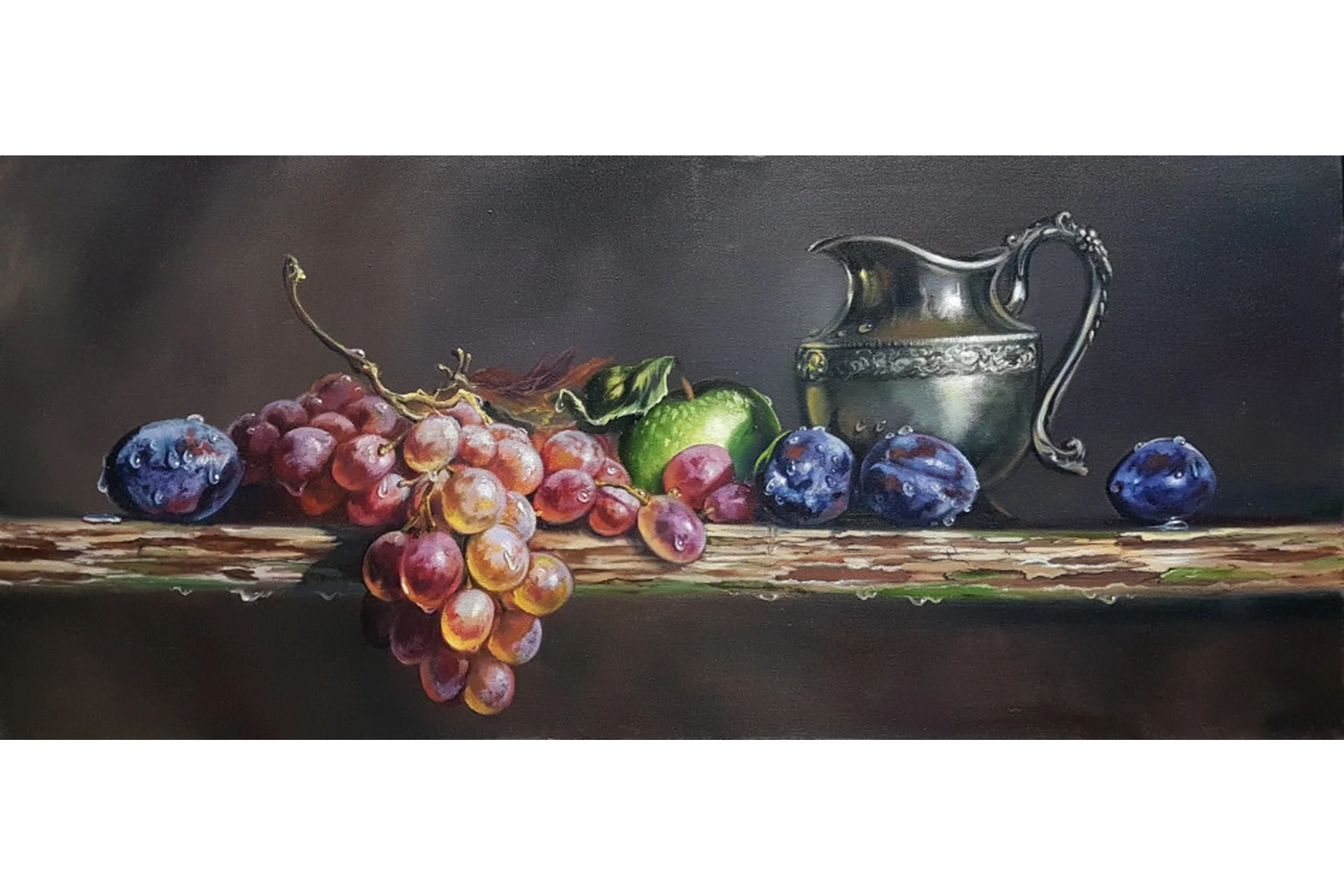 [Студия Живописи] Кувшин с фруктами (Ольга Базанова), фото 1 из 1.