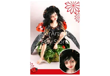 Лепим куклу-фею из пластика (Elena Originals)