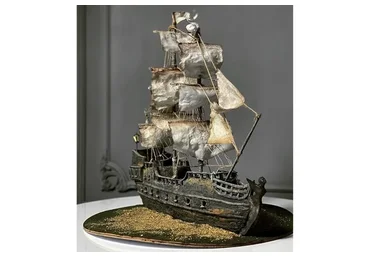 [Gnut Cake School] Торт Пиратский корабль Черная жемчужина (Елена Гнут, Екатерина Герасимова)