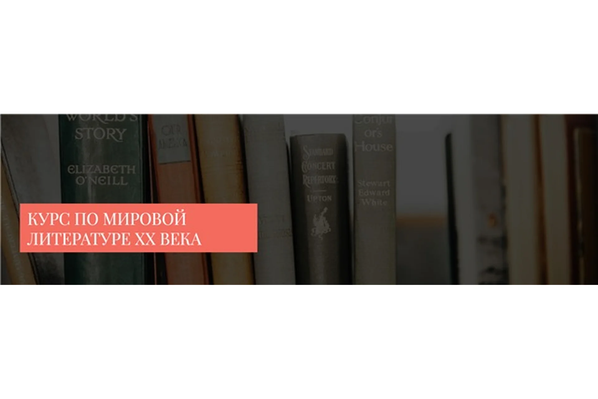 Курс по мировой литературе ХХ века. 2020 (Александра Скребцова), фото 1 из 1.