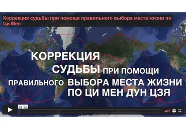 Коррекция судьбы при помощи правильного выбора места жизни (Инна Волкова)