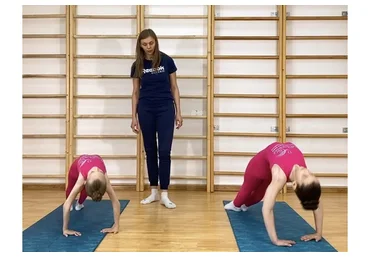 Развитие гибкости спины, часть первая (Инна Яромова)