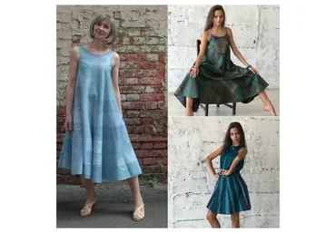 [Школа Войлока Онлайн] Топ - сарафан - платье (Оксана Ткаченко, Наталья Кондрашова)