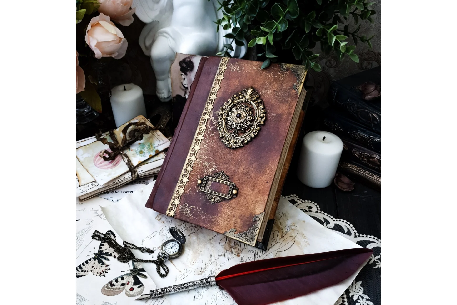 Винтажная книга (Марина Морёнова), фото 1 из 1.