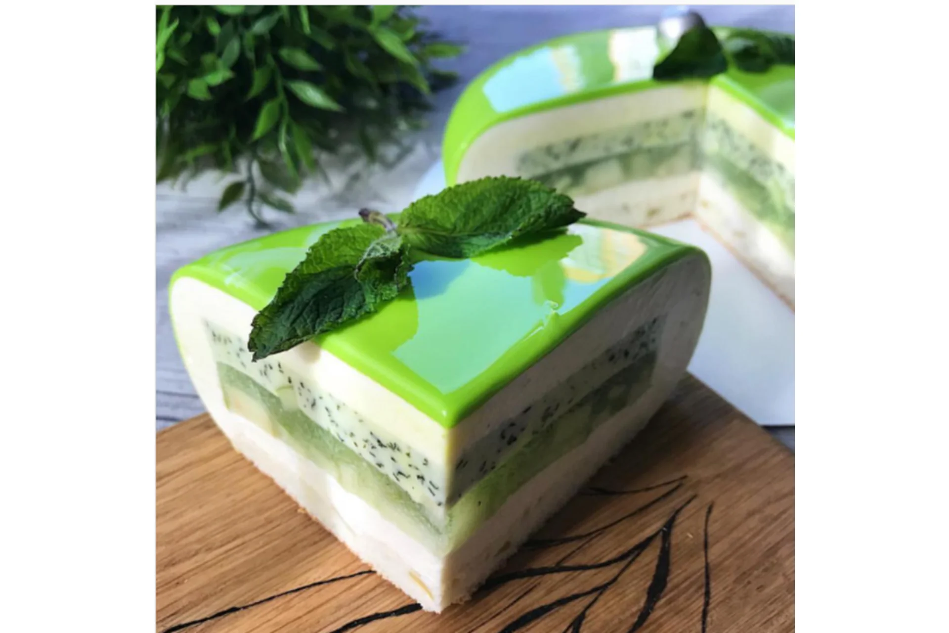 [Konfect] Муссовый торт «Яблочный Улун» (Ксения Нохрина), фото 1 из 1.