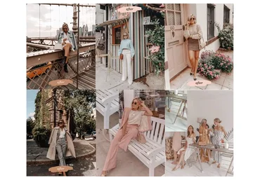 Мобильные Гламурные Пресеты: Vintage Spice, Blush Babe, DNG (Emily Luciano)