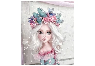 Текстильно-шарнирная кукла (Олеся Невматулина)