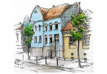 Перспектива в скетчинге, 2022 (Екатерина (Като) Иванникова)