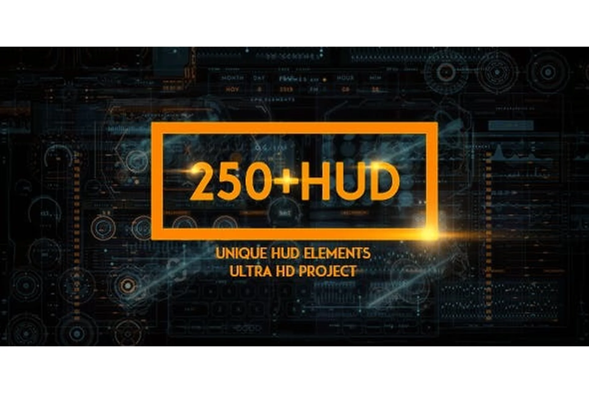 [Videohive] 250 HUD Наука / 250 HUD SCI-FI (Prometheus_), фото 1 из 1.