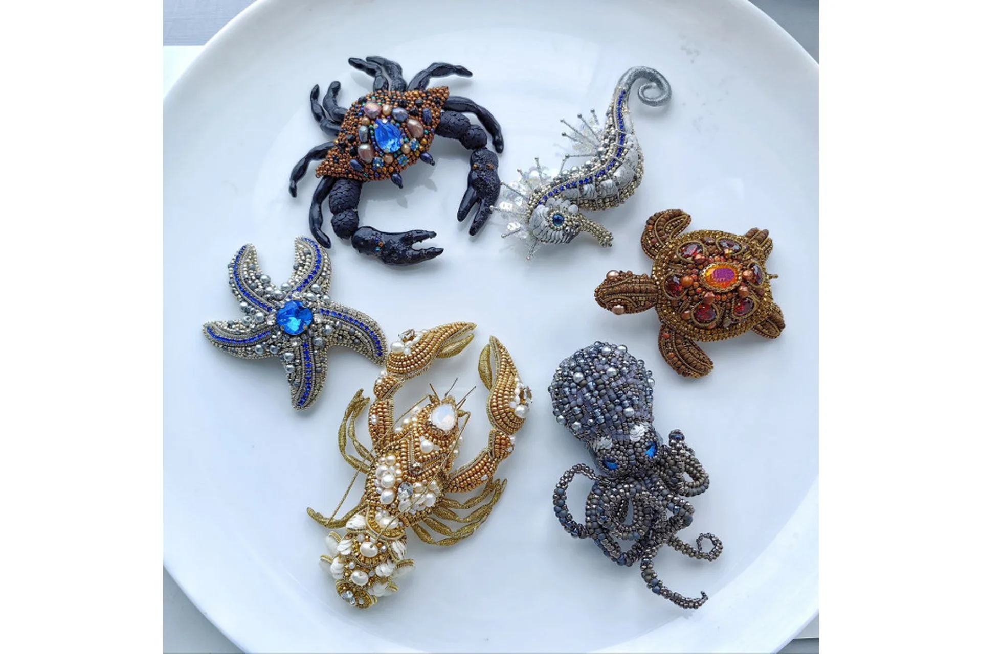 Пакет из 6 МК "Морской коктейль"  + 2 бонуса (Ангелина Пеях), фото 1 из 1.