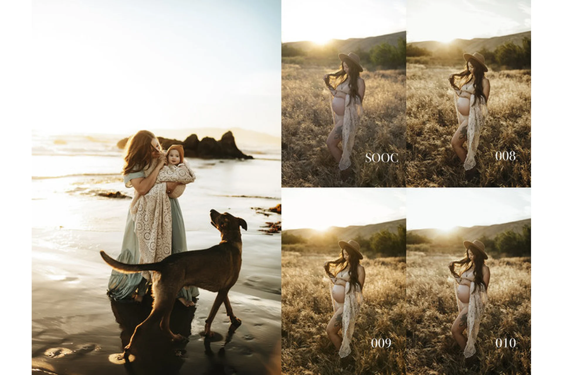 Солнечные портретные пресеты. Pack 3 Presets (Aspen Dawn), фото 1 из 1.