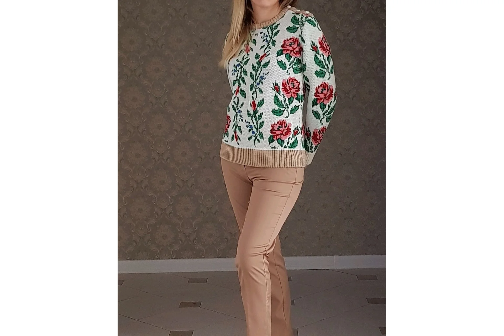 [Ani Style Knitting]  Джемпер по мотивам Gucci, фото 1 из 1.