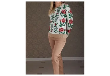 [Ani Style Knitting]  Джемпер по мотивам Gucci