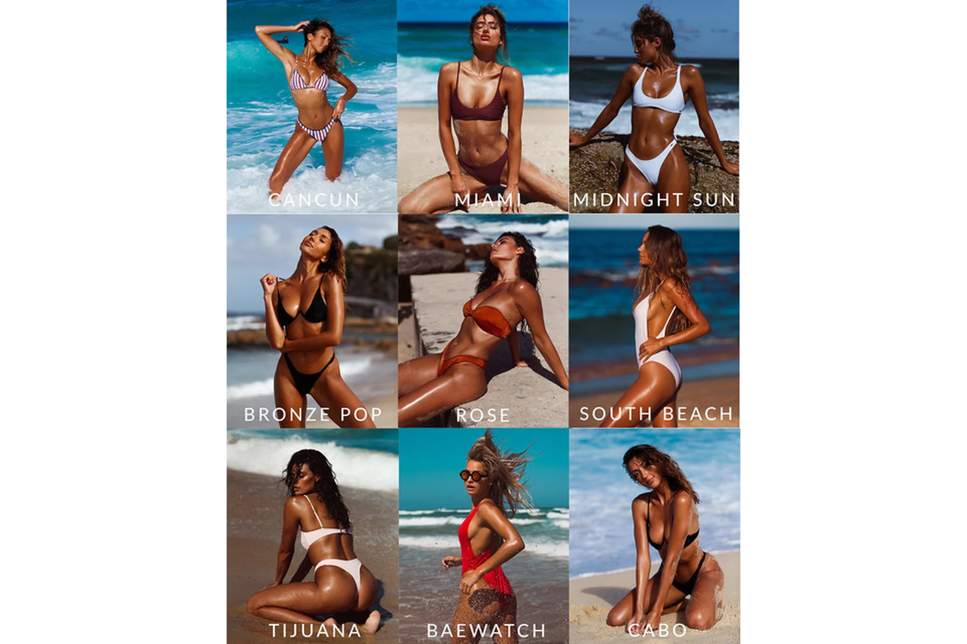 Летние Пресеты Beach Bronze (Bonnie Cee), фото 1 из 1.